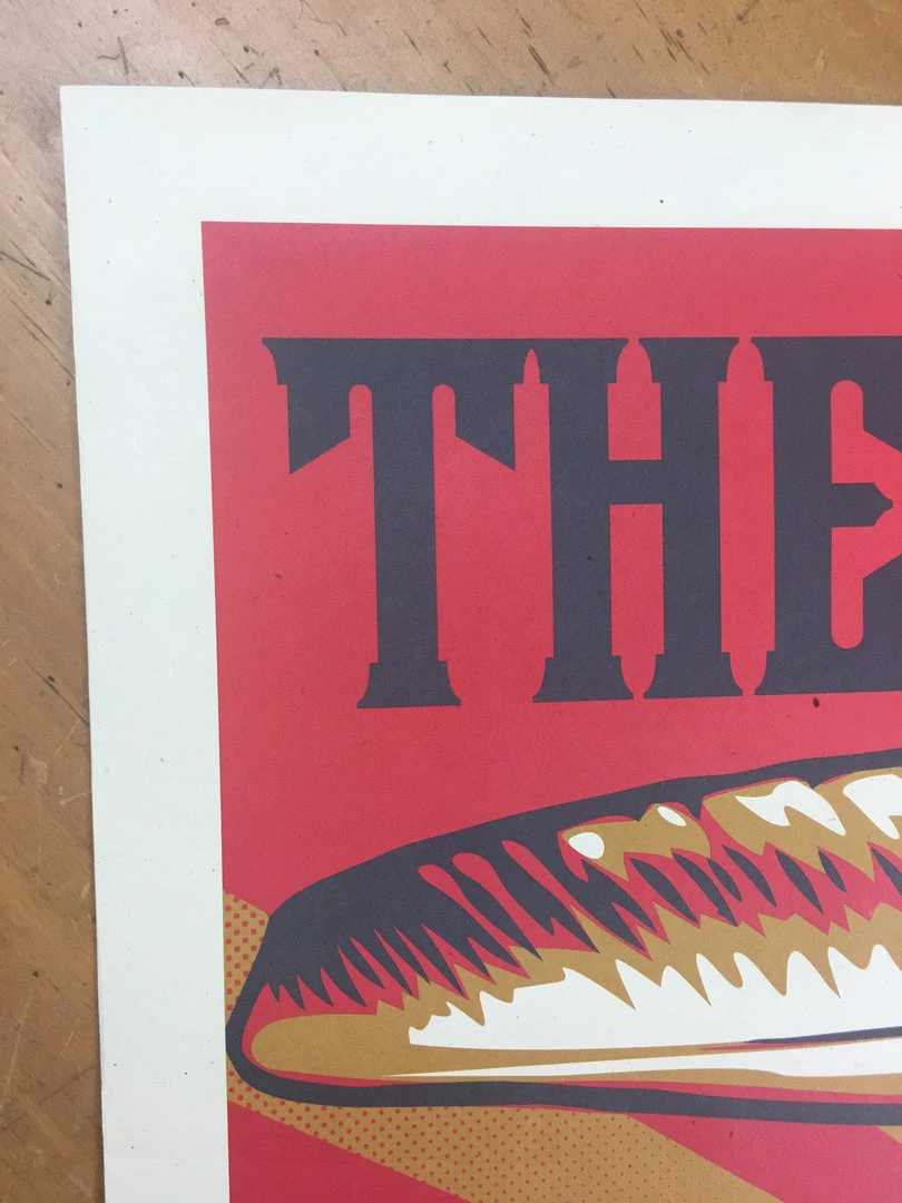 Art Prints The Black Hills Are Not For Sale - 2012 Shepard Fairey Art Print Poster