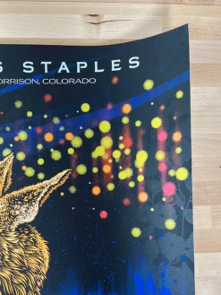 Colorado Norah Jones - 2019 Todd Slater Poster Red Rocks Morrison, CO AP