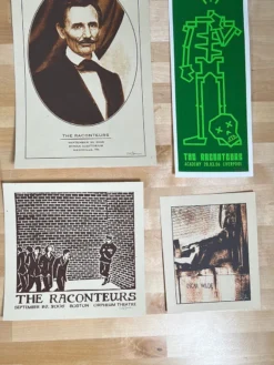 Rob Jones Handbill Collection - Hand Bill Poster Raconteurs Art Prints