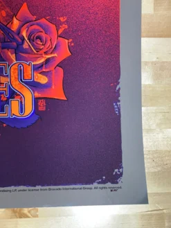 Foil Posters Guns N' Roses - 2021 Vance Kelly Poster 1st Edition FOIL Variant