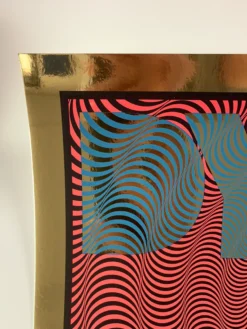 420 Posters Bob Dylan - 2020 Carl Glover Poster Art Print Gold FOIL