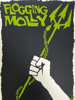 Gig Posters Flogging Molly - 2006 Todd Slater Poster Dallas, TX