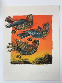 Dawn Patrol - 2009 Dan Grzeca Poster Art Print 1st Ed Art Prints