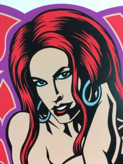 Queens Of The Stone Age - 2008 Justin Hampton Poster Victoria, B.C. Save On Food