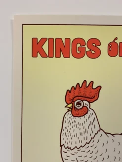 Kings Of Leon - 2017 Tyler Skaggs Poster Louisville, KY KFC Yum! Center