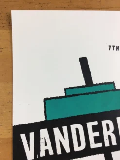 Gig Posters Vandermark 5 - 2004 Amy Jo Hendrickson Poster Minneapolis, MN