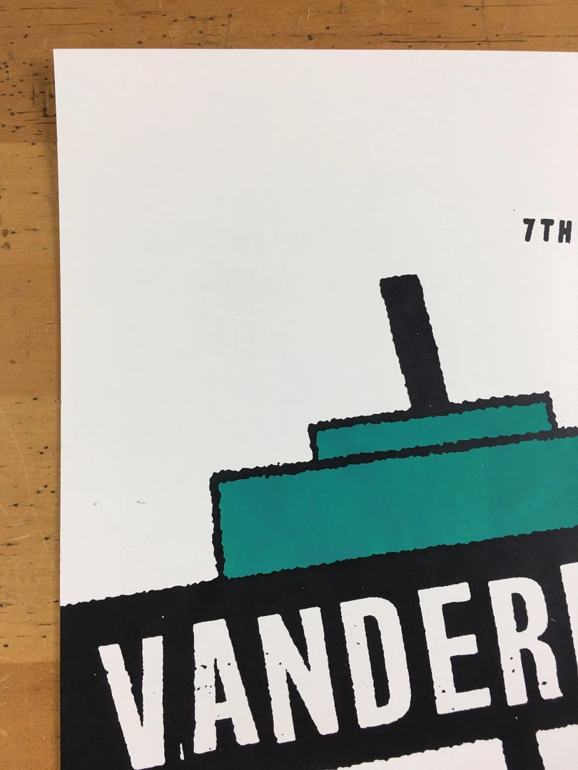 Gig Posters Vandermark 5 - 2004 Amy Jo Hendrickson Poster Minneapolis, MN