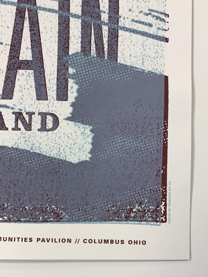 FarmBarn Art Co. Gig Posters Yonder Mountain String Band - 2007 FarmBarn Art Poster Columbus, OH