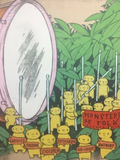 Monsters Of Folk European Tour - 2009 Jay Ryan Poster Gig Posters