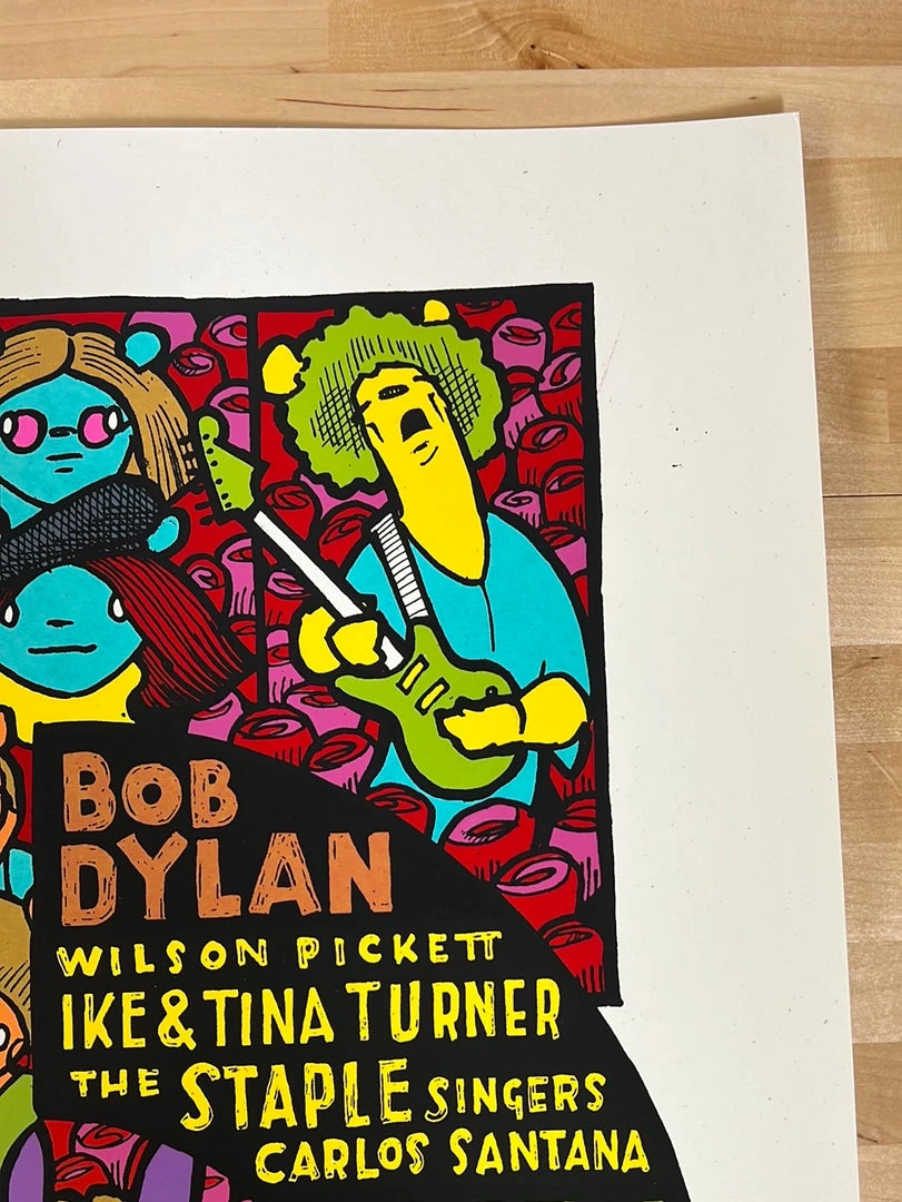 Art Prints The Coda Collection - 2021 Jay Ryan Poster Pearl Jam, Billy Strings, Hendrix