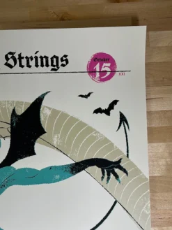 Colorado Billy Strings - 2021 Delicious Design League Poster Denver, CO 10/15 AP