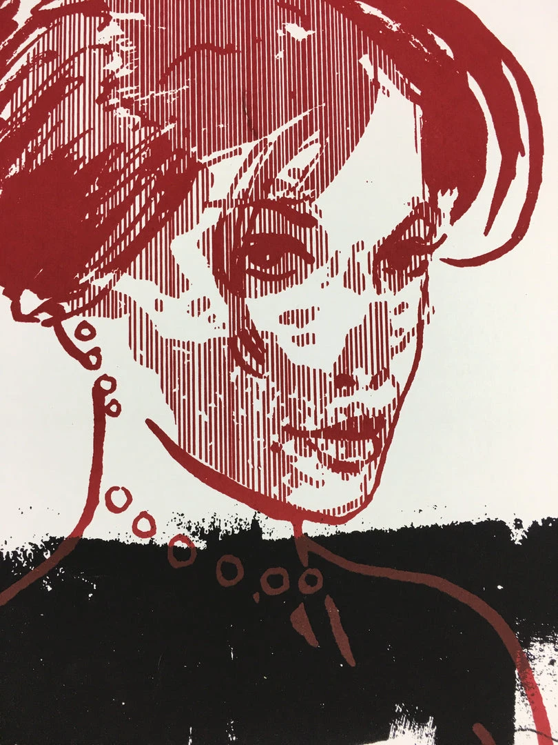 Vandermark 5 - 2004 Casey Burns Poster Carrboro, NC Go Gig Posters