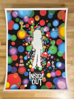 Art Prints Inside Out - 2021 Raid71 Poster Movie Print