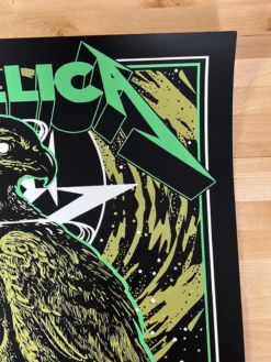 Gig Posters Metallica - 2022 Chris Alliston Poster Curitiba, Brazil