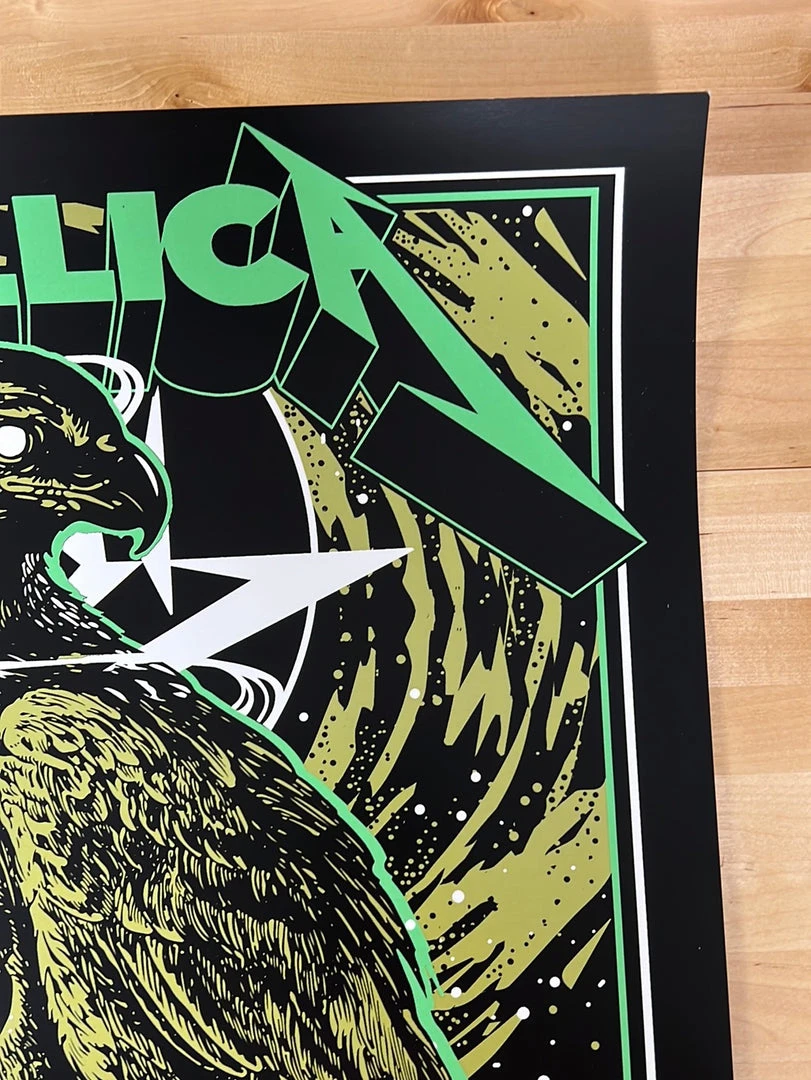 Gig Posters Metallica - 2022 Chris Alliston Poster Curitiba, Brazil