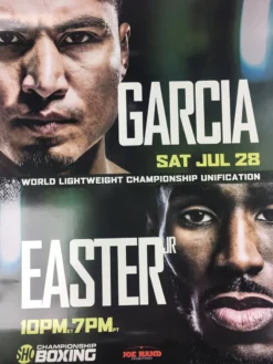 Sold Out Posters Boxing - 2018 Poster Garcia Vs. Easter Jr