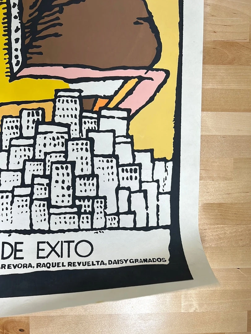 Eduardo Munoz Bachs Movie/TV Posters Un Hombre De Exito - 1987 Cuban Movie Poster Original Vintage