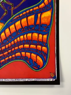 BGP 221 Widespread Panic - 1999 Dave Huckins The Warfield Theatre San Fran 1st Gig Posters