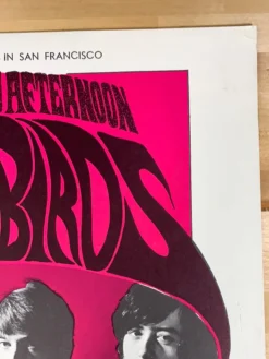 Yardbirds - 1966 John H Myers Poster San Francisco, CA The Fillmore 2nd