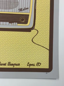 Adam Aijala Ben Kaufmann - 2009 Jamie Keyes Poster Lyons, CO Bluegrass Colorado