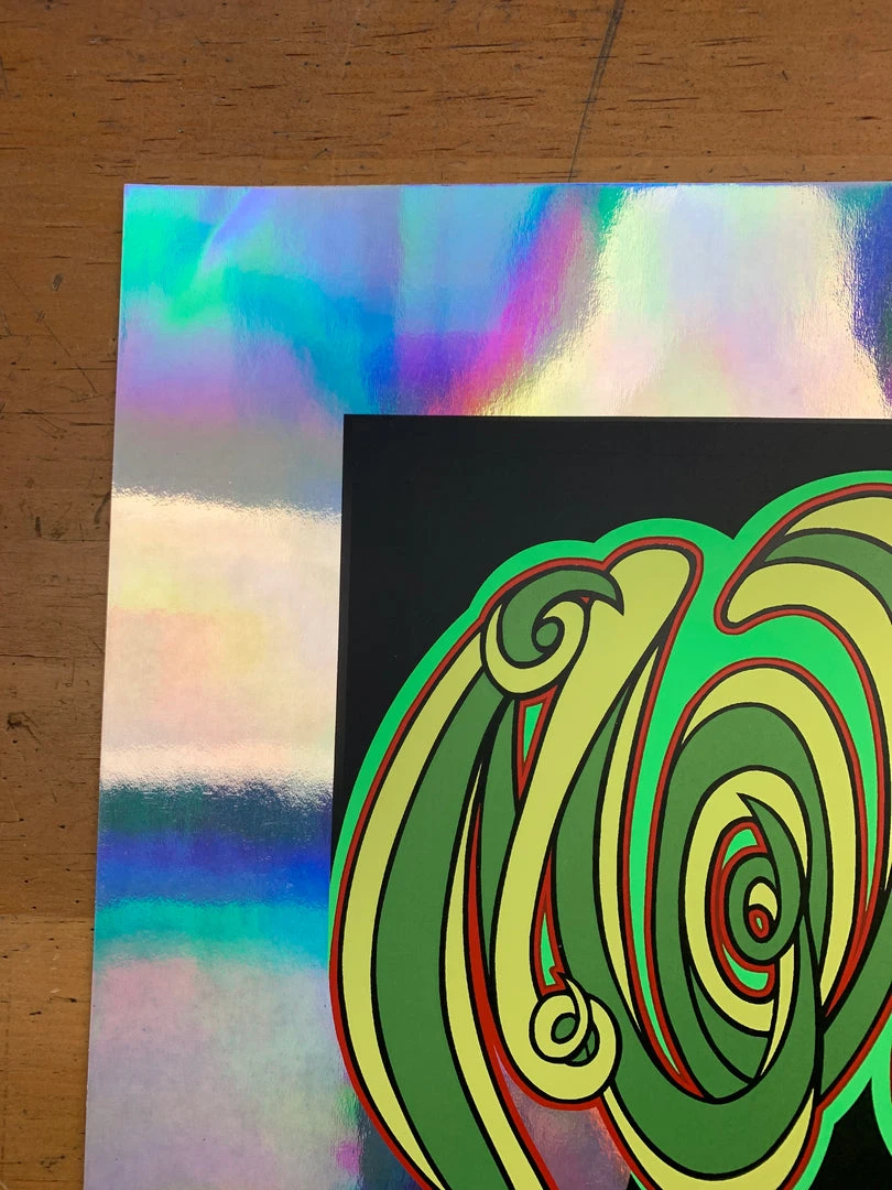 Foil Posters Snoop Dogg - 2012 Justin Hampton Poster Seattle Showbox FOIL