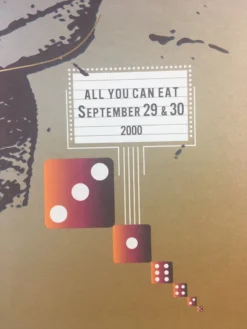 Gig Posters Phish - 2000 Jager Kemp Poster Las Vegas, NV Thomas And Mack Center