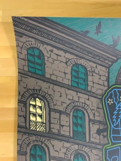 Phil Lesh - 2021 Status Serigraph Poster Nashville, TN Brooklyn Bowl Grateful Dead