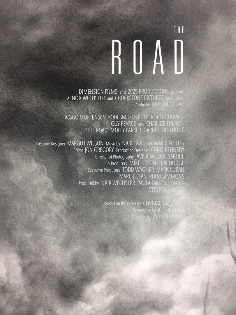 The Road - 2016 Randy Ortiz Poster MONDO, Cinema, Movie Print
