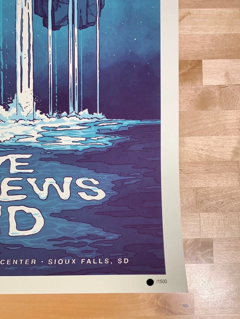 Gig Posters Dave Matthews Band - 2019 Matt Fleming Poster Sioux, SD