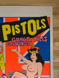 Gig Posters Sex Pistols - 1996 Chris Coop Poster Los Angeles, CA The Palladium