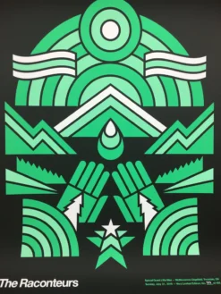 Draper Design Co. The Raconteurs - 2019 Draplin Design Co. Poster Troutdale, OR McMenamins Edgefie Jack White