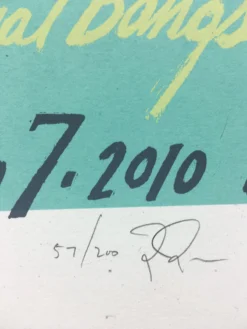 The Soft Pack - 2010 Jay Ryan Poster Chicago, IL Schubas