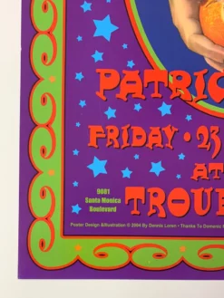 The Thrills - 2004 Dennis Loren Poster The Troubadour West Hollywood Gig Posters