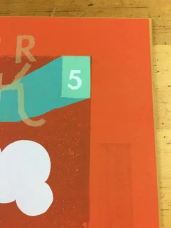 Vandermark 5 / Atomic - 2004 Nick Butcher Poster Chicago, IL The Green Mill