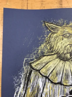 Alabama Shakes - 2016 Dan Grzeca Poster Chicago Civic Opera House