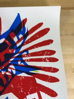 Ames Brothers Gig Posters Pearl Jam - 2005 Ames Design Poster (Damaged) Edmonton, AB, CAN Rexall Place