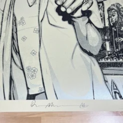 Art Prints Scratch On The Wire - 2021 Shepard Fairey Poster Obey Lee Perry