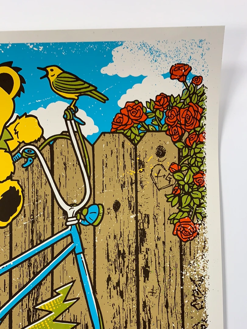 Gregg Gordon Dead & Company - 2016 Gigart Poster Portland, OR Summer Tour