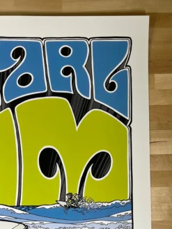 Pearl Jam - 2006 Daymon Greulich Poster Newcastle, AUS Kings Of Leon