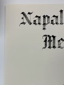 Napalm Death & Melvins - 2016 Fugscreens Studios Poster Denver, CO 4/27