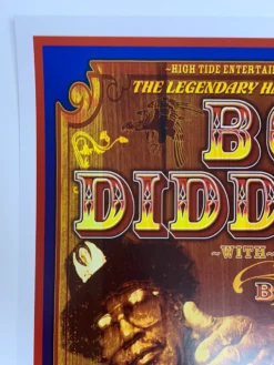 Bo Diddley - 2006 Bob Masse Signed Poster Richmond, BC