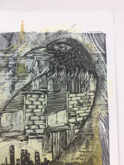 Urban Corvus - 2009 Dan Grzeca Poster Art Print