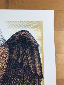 The Avett Brothers - 2014 Zeb Love Poster Salt Lake City, UT, Red Butte Garden