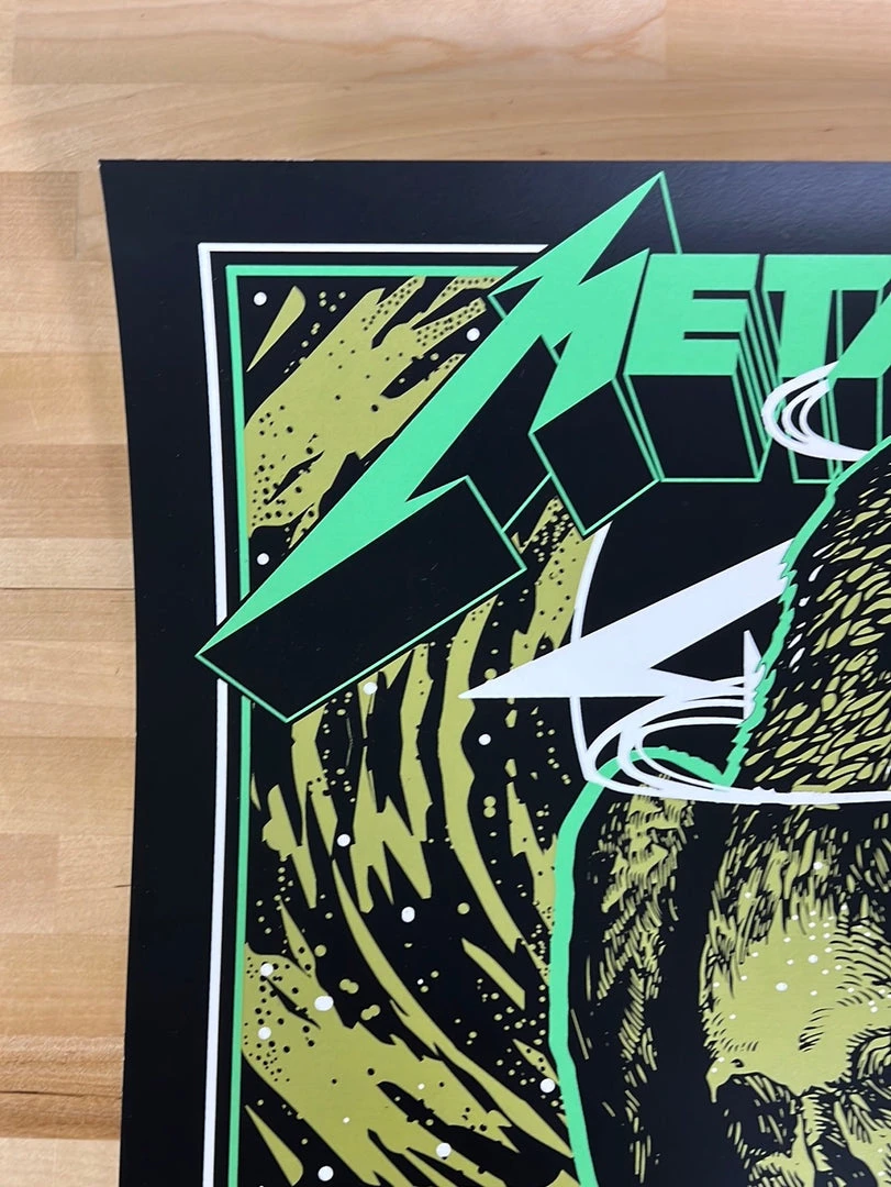 Gig Posters Metallica - 2022 Chris Alliston Poster Curitiba, Brazil