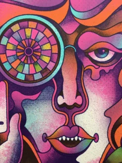 Gig Posters MGMT - 2017 Delicious Design League Poster Montreal, Canada Osheaga Music And Ar