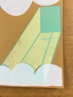 Vandermark 5 / Atomic - 2004 Nick Butcher Poster Chicago, IL The Green Mill