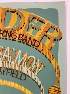 Sold Out Posters Colorado Yonder Mountain String Band - 2010 Poster Red Rocks Morrison, CO