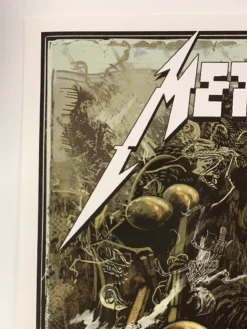 Gig Posters Metallica - 2019 AJ Frena Poster Manchester, England Etihad Stadium