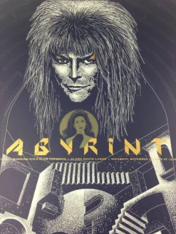 Gig Posters Labyrinth - 2008 Todd Slater Poster Austin, TX Alamo South Lamar