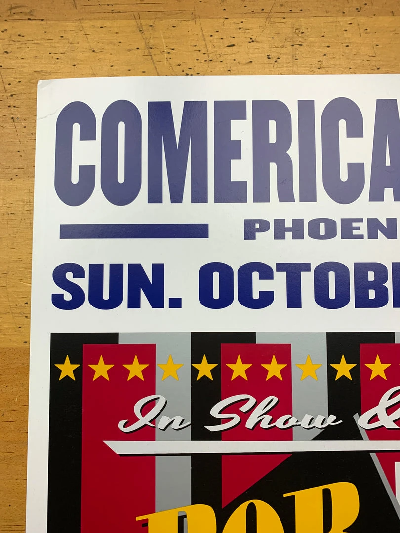 Bob Dylan - 2016 Geoff Gans Poster Phoenix, AZ Comerica Theatre Gig Posters